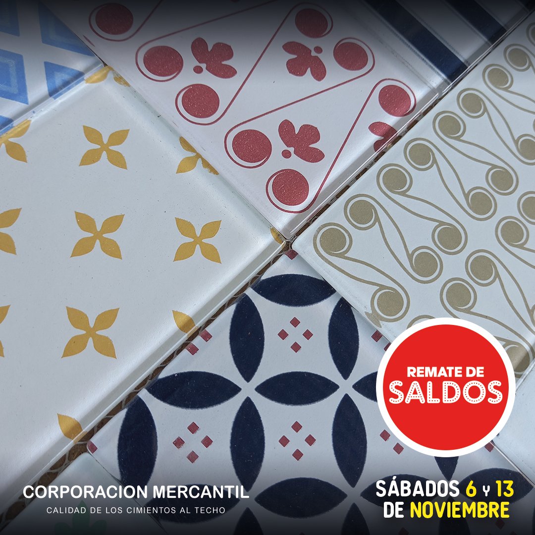 corpmercantil's tweet photo. 💥 Estos son algunos productos que encontrarás éste sábado 💥

🚨REMATE DE SALDOS🚨
Sábados 6 y 13 de Noviembre en la Casa Central de 7:30 a 12:00 horas

¡Te esperamos! https://t.co/M6upz8oikB