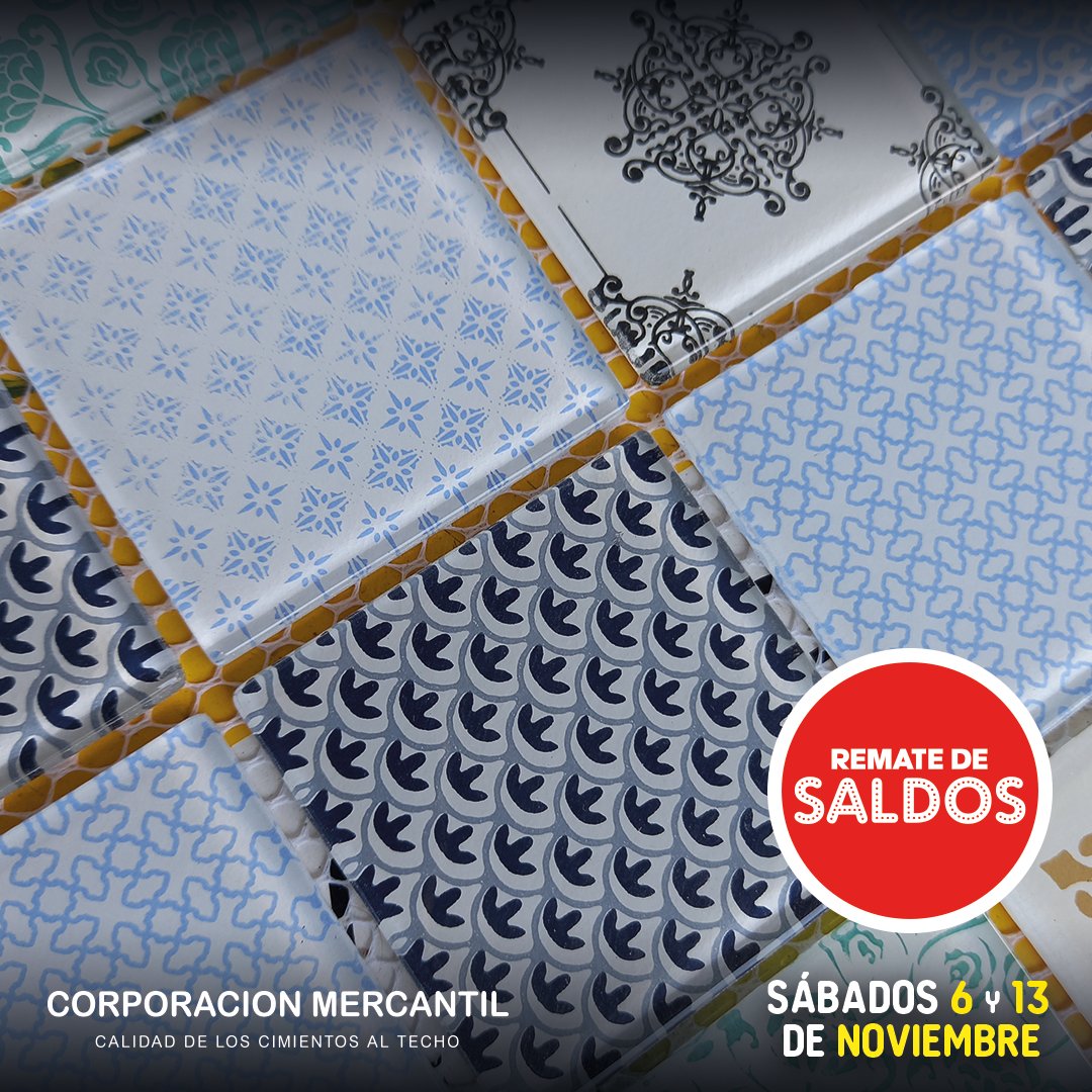 corpmercantil's tweet photo. 💥 Estos son algunos productos que encontrarás éste sábado 💥

🚨REMATE DE SALDOS🚨
Sábados 6 y 13 de Noviembre en la Casa Central de 7:30 a 12:00 horas

¡Te esperamos! https://t.co/M6upz8oikB