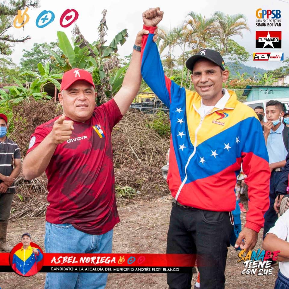 Sigue desplegada #LaDupletaPerfecta en el territorio de Andrés Eloy Blanco❤️🖤Sanare 
 rumbo a la victoria el #21N
_#AndresEloyBlancoTieneConQué_ @NicolasMaduro @HAbreuMRT @WBenavides_MRT @TupamaroAnaSoto @MariaSi58798800 @asbelmrtlara @joseali1793 @JulioCe66094541 @EduarPerez10