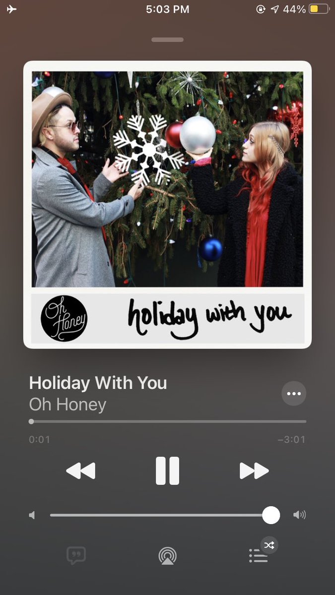 Starmusic101's tweet photo. Time to bring this holiday classic out by @Ohhoneymusic @luxtides @MitchyCollins https://t.co/HqJoDKSiDS