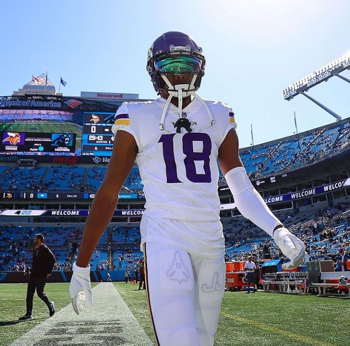 VikingNations's tweet photo. #Vikings will be wearing the all Icy whites in Baltimore this Sunday.
#SKOL https://t.co/kJrFBCFhE2