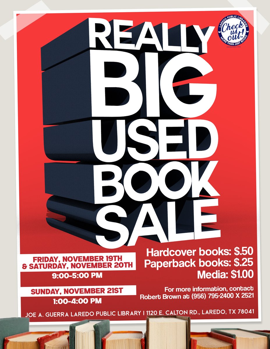 Laredo Library tweet media