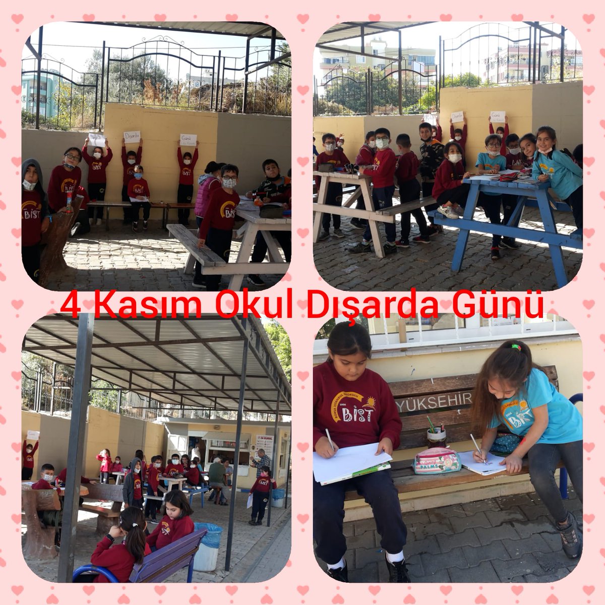AbaogluHediye's tweet photo. @okuldisarida "Hayalimizdeki Dünya" yı 4 Kasımda resimledik https://t.co/vfe41xfG9n