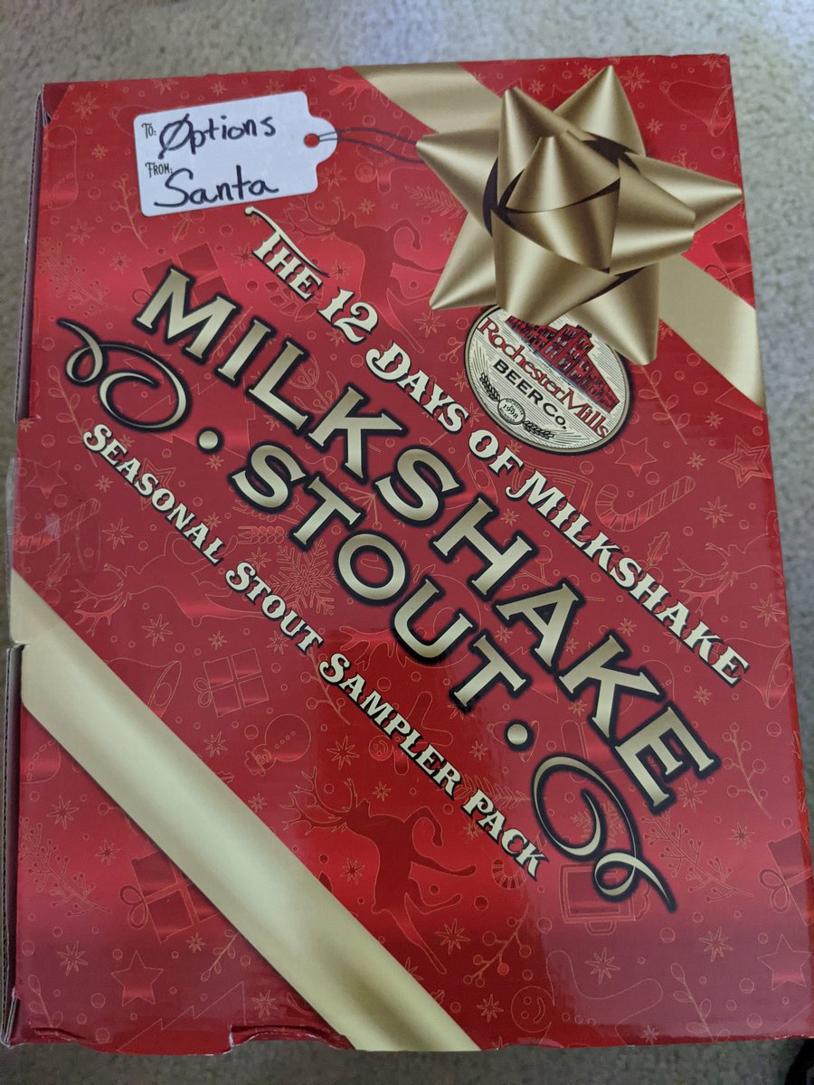 the0ptions's tweet photo. Santa came SUPER early!! ๐
๐
.
#rochestermills #12daysofmilkshake #mymilkshakebrings https://t.co/M5OkIKb7YK