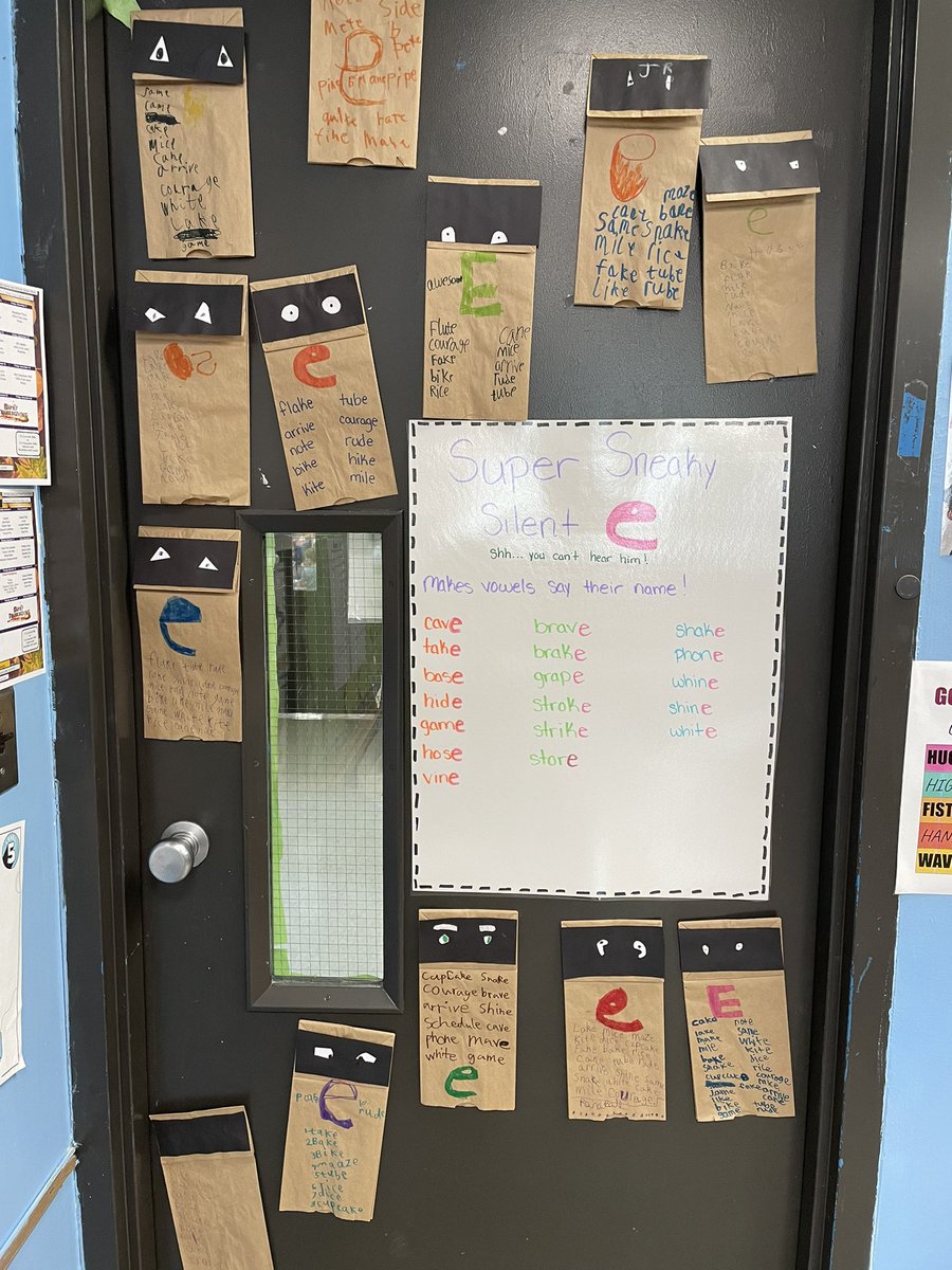 mquick56's tweet photo. Watch out for sneaky “e” #2ndgrade #phonics #4teamvalley https://t.co/PXYR7pNfCm