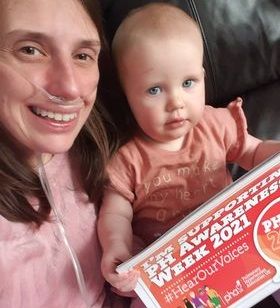 PHA_UK's tweet photo. Could this be our youngest #PHWeek21 supporter? π Little Loretta is raising awareness with her mum Danielle, who has #PulmonaryHypertension. https://t.co/6FvpDXtBom