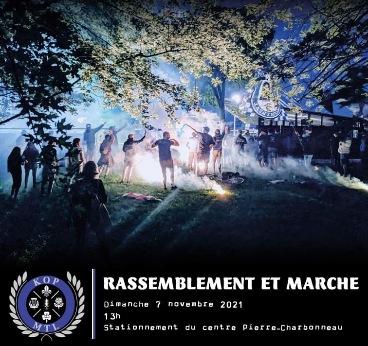 ultrasmontreal's tweet photo. Malgré le fait que la 132 demeure fermée pour l'instant, tous les groupes du #KopMTL seront présents à l'extérieur du stade dimanche pour ce match crucial. 

RDV dès 13h pour l'avant-match! Bière, matos et une marche vers le stade.

#NotreImpact #Free132 #IMFC https://t.co/UiQYvSOj3D