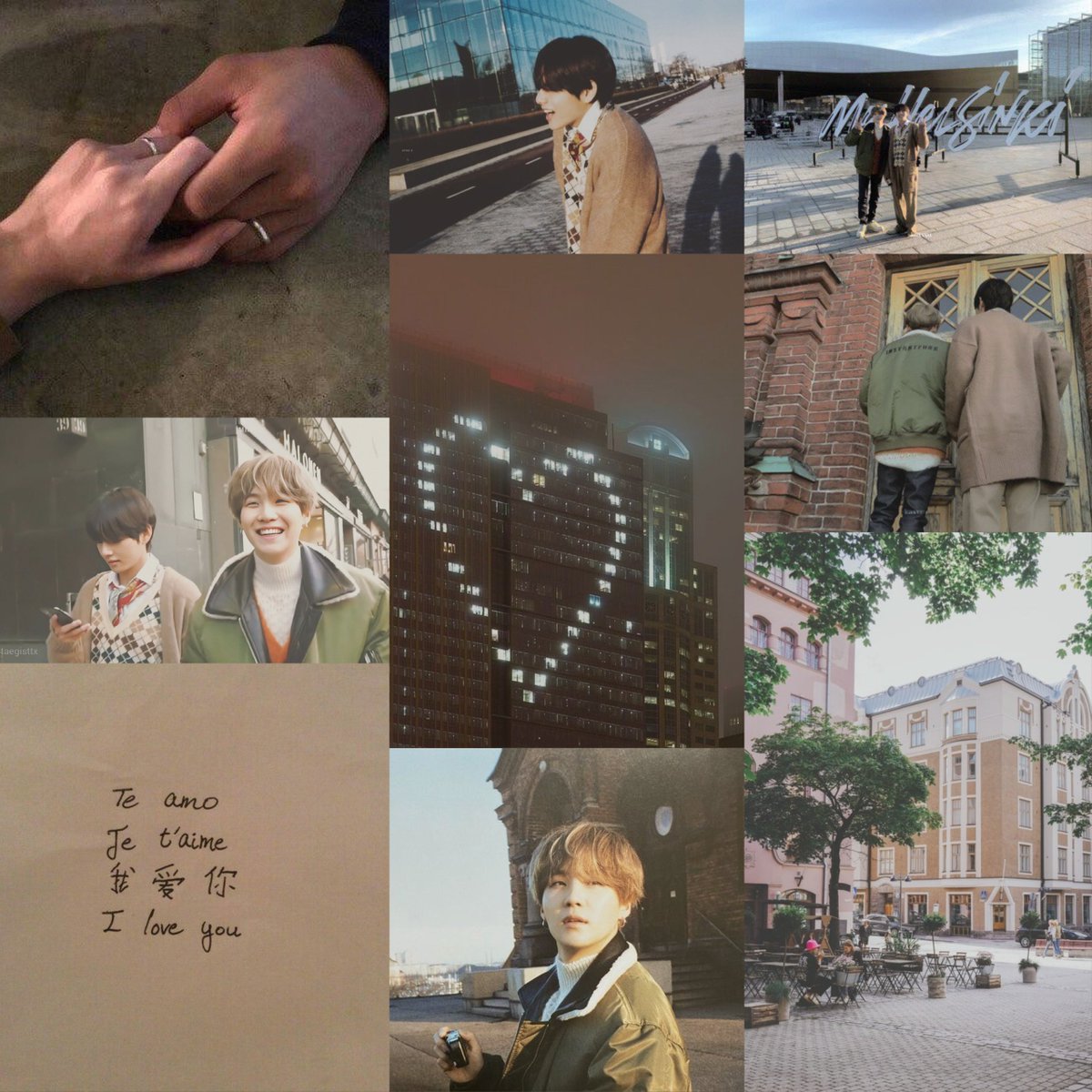 taeslights's tweet photo. 𝚝𝚊𝚎𝚑𝚢𝚞𝚗𝚐 𝚊𝚗𝚍 𝚢𝚘𝚘𝚗𝚐𝚒 𝚑𝚘𝚗𝚎𝚢𝚖𝚘𝚘𝚗 𝚒𝚗 𝙷𝚎𝚕𝚜𝚒𝚗𝚔𝚒 // milestones @taegibingo https://t.co/EeOYlSwrxb