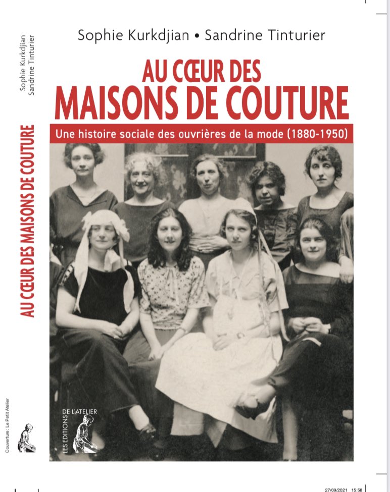 histoiresdemode's tweet photo. [PUBLICATION 📕 ]
.
Au cœur des maisons de #couture. Une histoire sociale des #ouvrières de la #mode (1850-1968) aux éditions de l’Atelier.
.
Un livre qui (re)donne une voix aux petites mains de la couture! https://t.co/I9ymrZdFfr