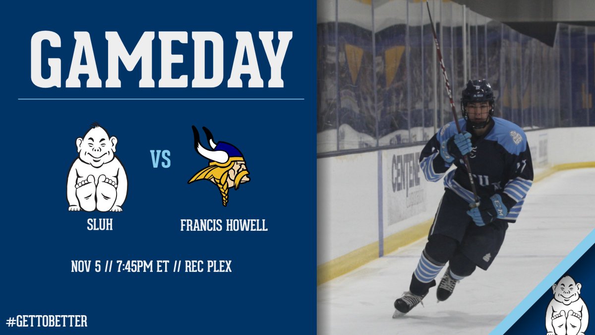 SLUHSports's tweet photo. SLUHAthletics: 😤 Smells like hockey season! #JrBills are up against the Vikings in the first game of the season!
🆚 Francis Howell
🕔 7:45 PM
📍 St. Peters Rec Plex
#AMDG #SLUHAthletics #GetToBetter https://t.co/h7nU0sTJQv
