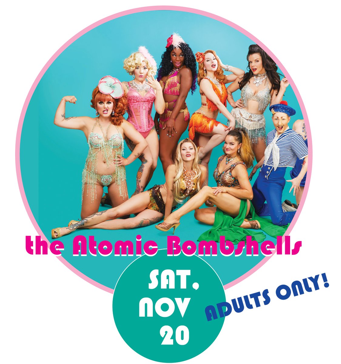 methowarts's tweet photo. Tickets are selling like hotcakes! Don't delay. The Atomic Bombshells are coming to town - SAT, NOV 20 @ 7pm - at the Red Barn in Winthrop, WA. Adults only. Vaccine cards required. info@methowartsalliance.org, https://t.co/BSsaV5gxC7 https://t.co/vkwqVmXn9g