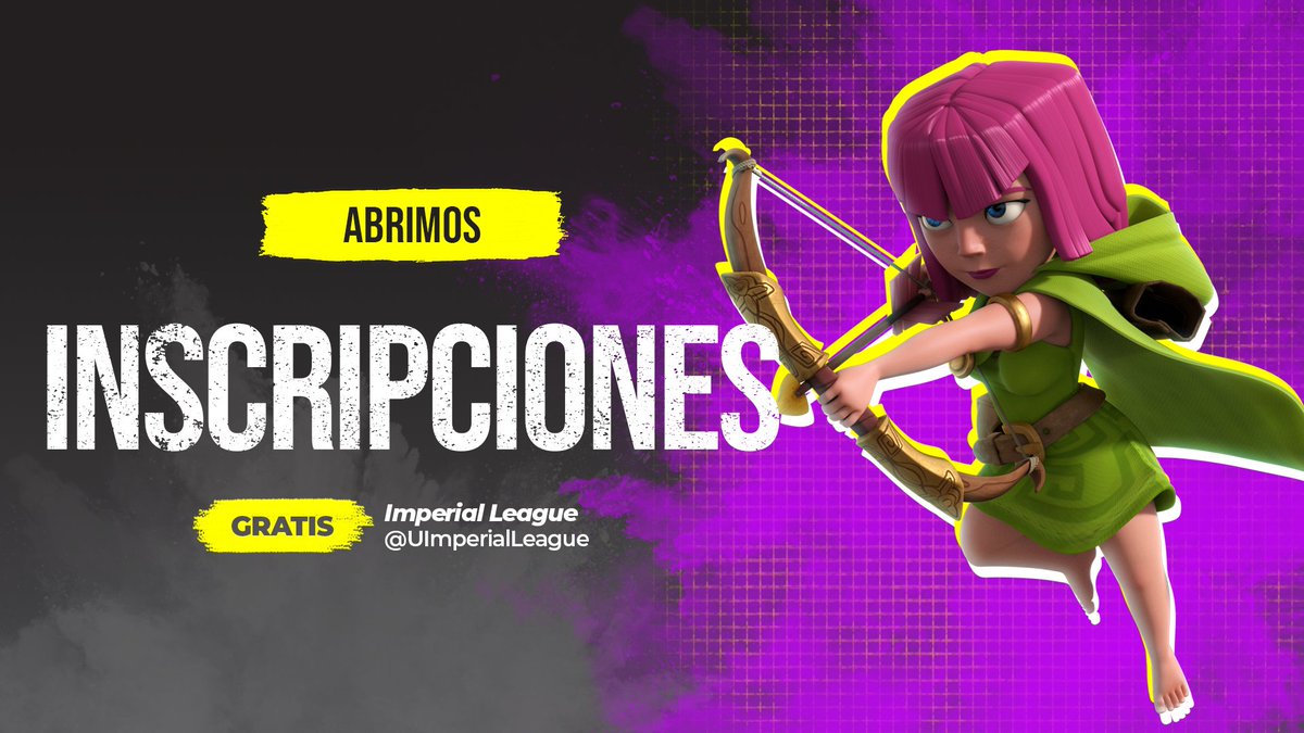 Unión Imperial League (@uimperialleague) on Twitter photo #ClashRoyale
🏆Estamos de Vuelta con una Nuestra 4ta Edición🏆
📑Requisitos📑
📌Seguirnos📌:
<a href="/UImperialLeague/">Unión Imperial League</a>
<a href="/Seiya343A/">Seiya343</a>
@SabertootheSpo2
<a href="/Saberteethgirls/">Saberteeth Girls</a>
twitch.tv/seiya434
Dar ♻️ y ❤️
Mencionar a 2 Equipos #ClashRoyale
🏆Estamos de Vuelta con una Nuestra 4ta Edición🏆
📑Requisitos📑
📌Seguirnos📌:
<a href="/UImperialLeague/">Unión Imperial League</a>
<a href="/Seiya343A/">Seiya343</a>
@SabertootheSpo2
<a href="/Saberteethgirls/">Saberteeth Girls</a>
twitch.tv/seiya434
Dar ♻️ y ❤️
Mencionar a 2 Equipos