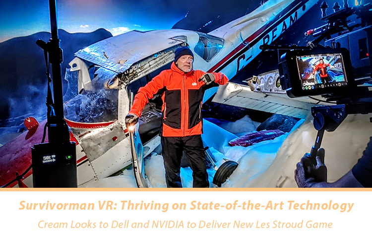 NVIDIAworkstatn's tweet photo. Dive into how @DellTech and NVIDIA are helping Cream Productions bring Survivorman VR: "The Descent" to life with the Dell Precision 5820 and #NVIDIAQuadro RTX 8000.
Read more in this @postPerspective piece: https://t.co/PHsyZZhF9O https://t.co/mLTx5qF5hO