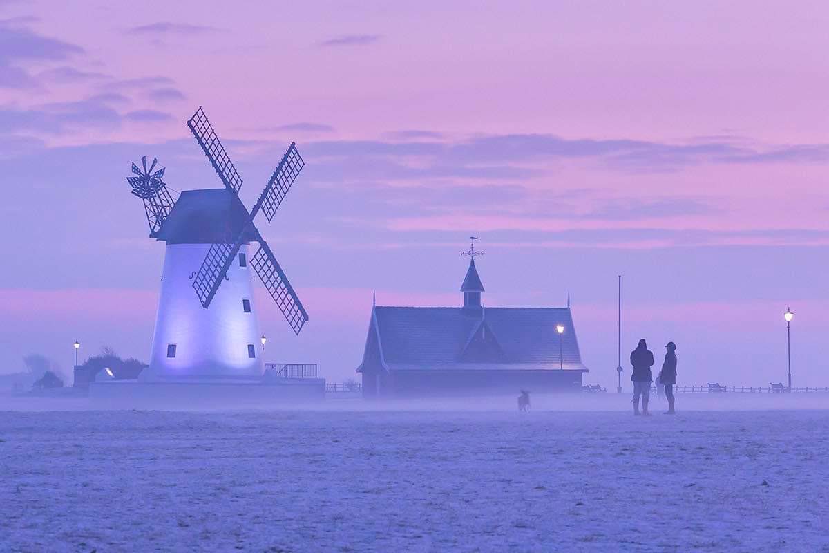 Gillylancs's tweet photo. Chatting this evening to ⁦@F11Landscapes⁩ about this commended photo in the 2021 Landscape Photographer of the Year announced last Sunday #lytham  #fyldecoast on ⁦@BBC_Cumbria⁩ ⁦@BBCLancashire⁩ from 10pm plus the ⁦@RotaryGBI⁩ collecting coats for winter https://t.co/Y5H2he7CJG