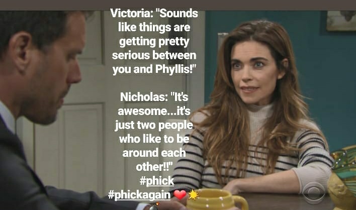 PhickNewmers's tweet photo. @yogachampagne Victoria in spite of herself is been and is #teamphick 😅❤ https://t.co/6hLuoXKtQm