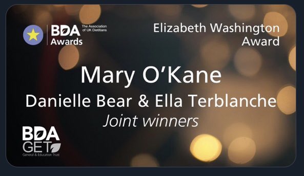 linslizc's tweet image. Huge honour just to be even be nominated for this! Thank you to the @BDA_Obesity  for allowing me to work with them over the last year! And hugely proud of the group for winning #specialistgroupoftheyear and @Mpmok for her award #BDAAwards
