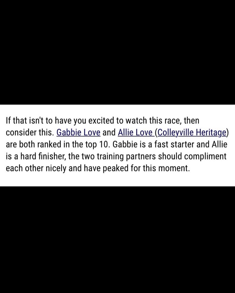 Excited for Texas State meet with my sister! <a href="/ALove2024/">AllieLove2024</a>