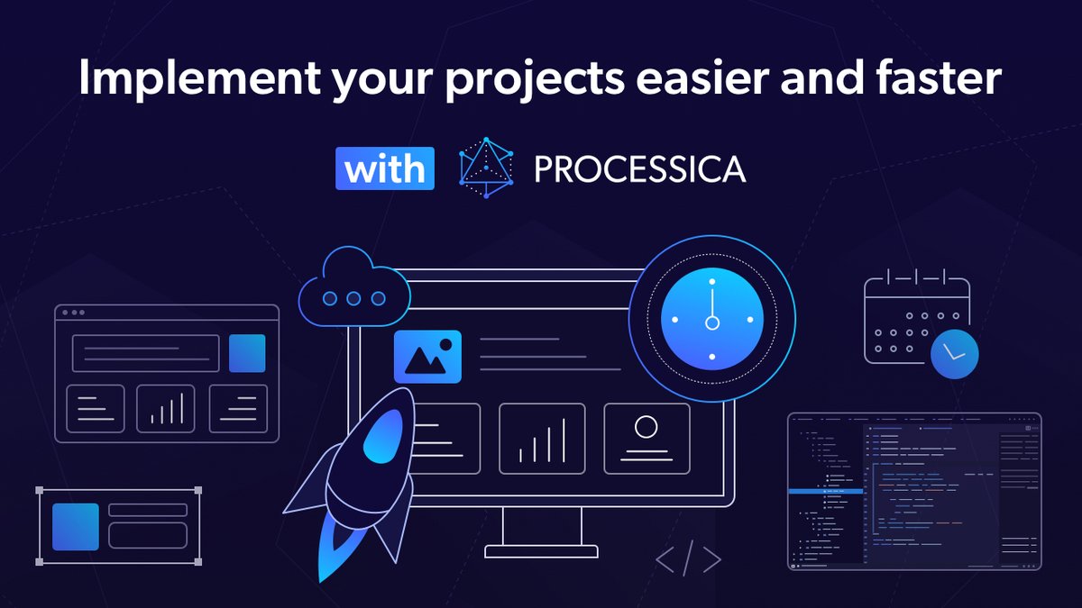 processica's tweet photo. Want to cut #implementation time in half? Do less managing? Save money? Easy! Say hello to @Processica accelerated implementation!
https://t.co/t7nyDeeUBZ
#Processica #nocode #businessdevelopment #startups https://t.co/njfI36blTK