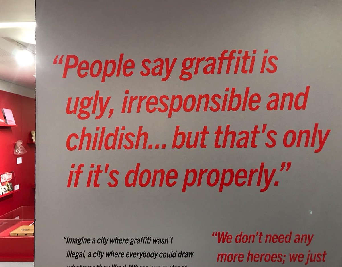 Great evening at the opening of Crossing the Line, AUB's new public exhibition on the art of #graffiti. Now showing in <a href="/TheGalleryAUB/">TheGallery AUB</a>, featuring works by Banksy, Miss Van, Shepard Fairey, D*Face, and more...