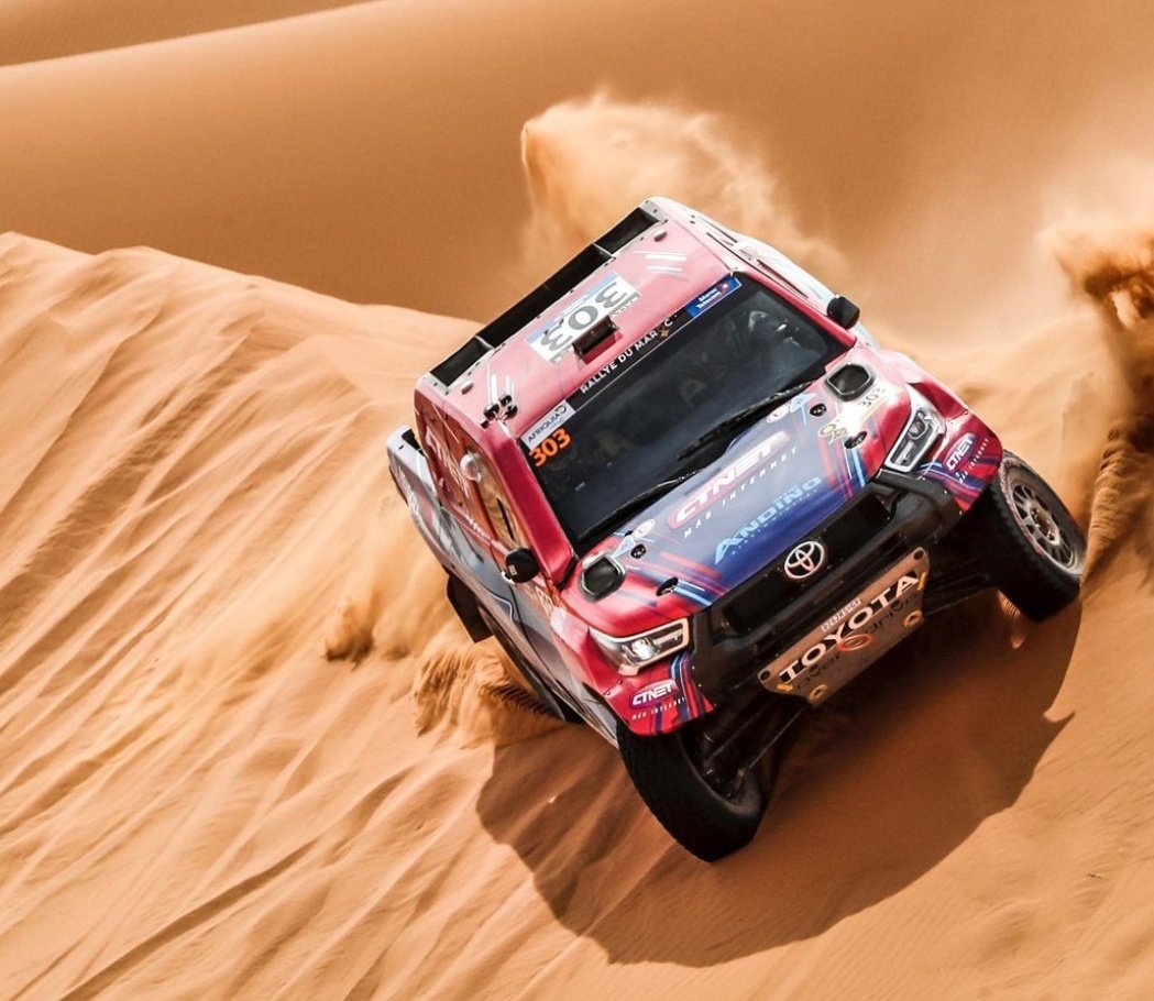 aldogp_'s tweet image. En T1 @AlAttiyahN y @Yazeed_AlRajhi vuelven a ser los protagonistas. Con el mismo vehículo Lucio Álvarez y @AMonleon buscarán un nuevo podio.

Los principales rivales de Toyota serán los Mini de Przygonski y Krotov. Mención a Sebastián Halpern que sigue su preparación al Dakar.