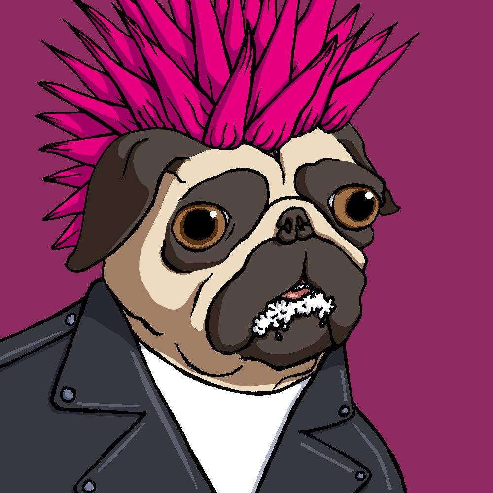 HappyPugGC's tweet photo. Streetpunk #HappyPug #0112 from collection #HPGC at @opensea marketplace 
#OpenSeaNFT #pug #NFT #NFTCommunity

https://t.co/zGJ4kuJtou https://t.co/N5Pn0rmVjk