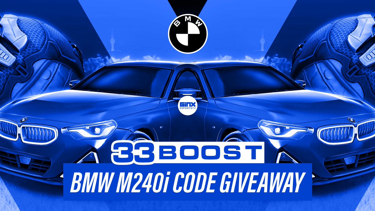 33Boost's tweet photo. 🚘 BMW GIVEAWAY 🚘

Feel the @RocketLeague sheer driving pleasure — win a @BMW M240i for FREE!

To enter, you have to:

🏆 follow @33Boost &amp; @mitchmozey
❤️ like + RT

🎮 ALL PLATFORMS 🎮

5️⃣ winners will be selected on 15th Nov 2021

Thank you @PsyonixStudios for the codes 🤝 #ad https://t.co/2LR9u9SJoY