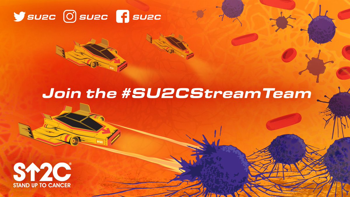 The end-of-year #StandUpToCancer streaming event is coming soon, and we want you to be part of it! Stream to support groundbreaking cancer research by joining the #SU2CStreamTeam kicking off #GivingTuesday on Nov 30th through Dec 31st.
 
Sign up at bit.ly/3nZ8GYv.