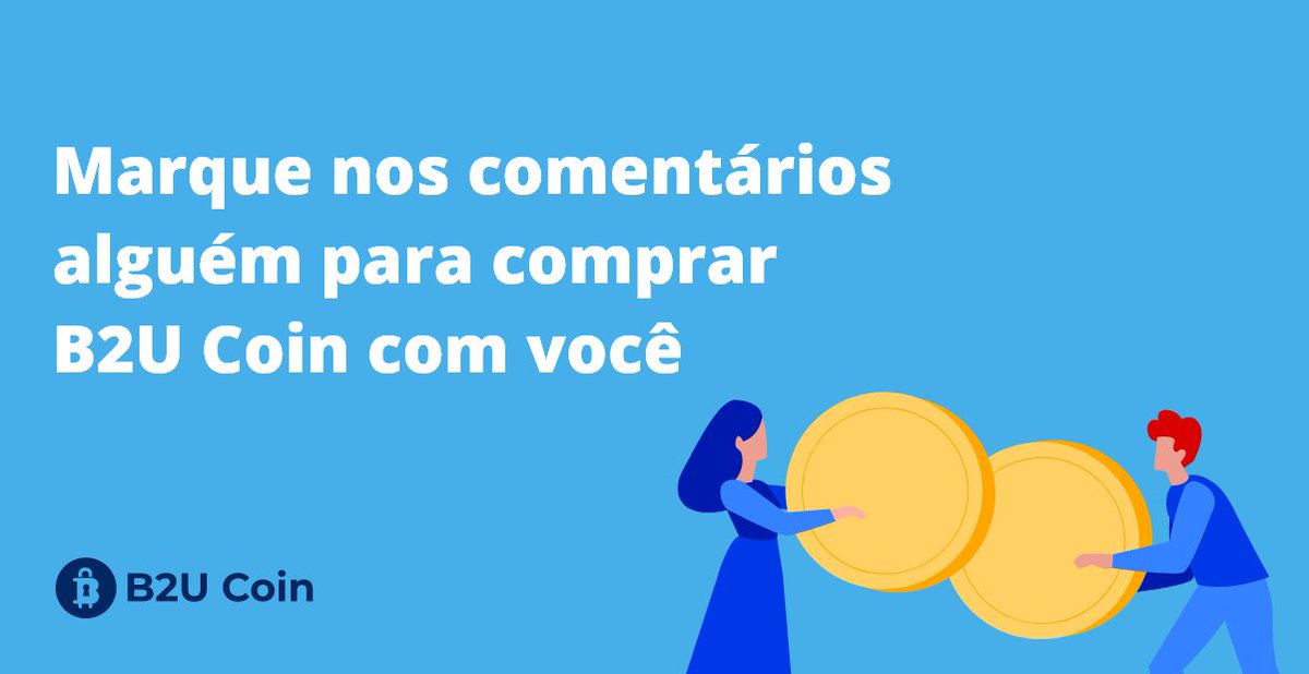 CoinB2u's tweet photo. 🚀Vamos fazer a #B2UCoin crescer
Chama a galera para conhecer o projeto
☺️marca aqui quem vai entrar na B2UCOIN com você
#criptomoedas #bitcointoyou #altcoins #ethereum https://t.co/RfVUUSZSQF