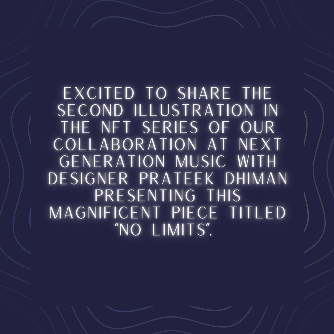 digital_om's tweet photo. Excited to share the second illustration titled as โNO LIMITSโ from Digital Om NFT series in collaboration with @prateekdhiman07 & @genrenextmusic ๐ญ
#nextgenerationmusic #digitalom #genrenext #starlabmusic #prateekdhiman #digitalomproductions #psytrancefamily #trancefamily https://t.co/KEuHfpx1fk