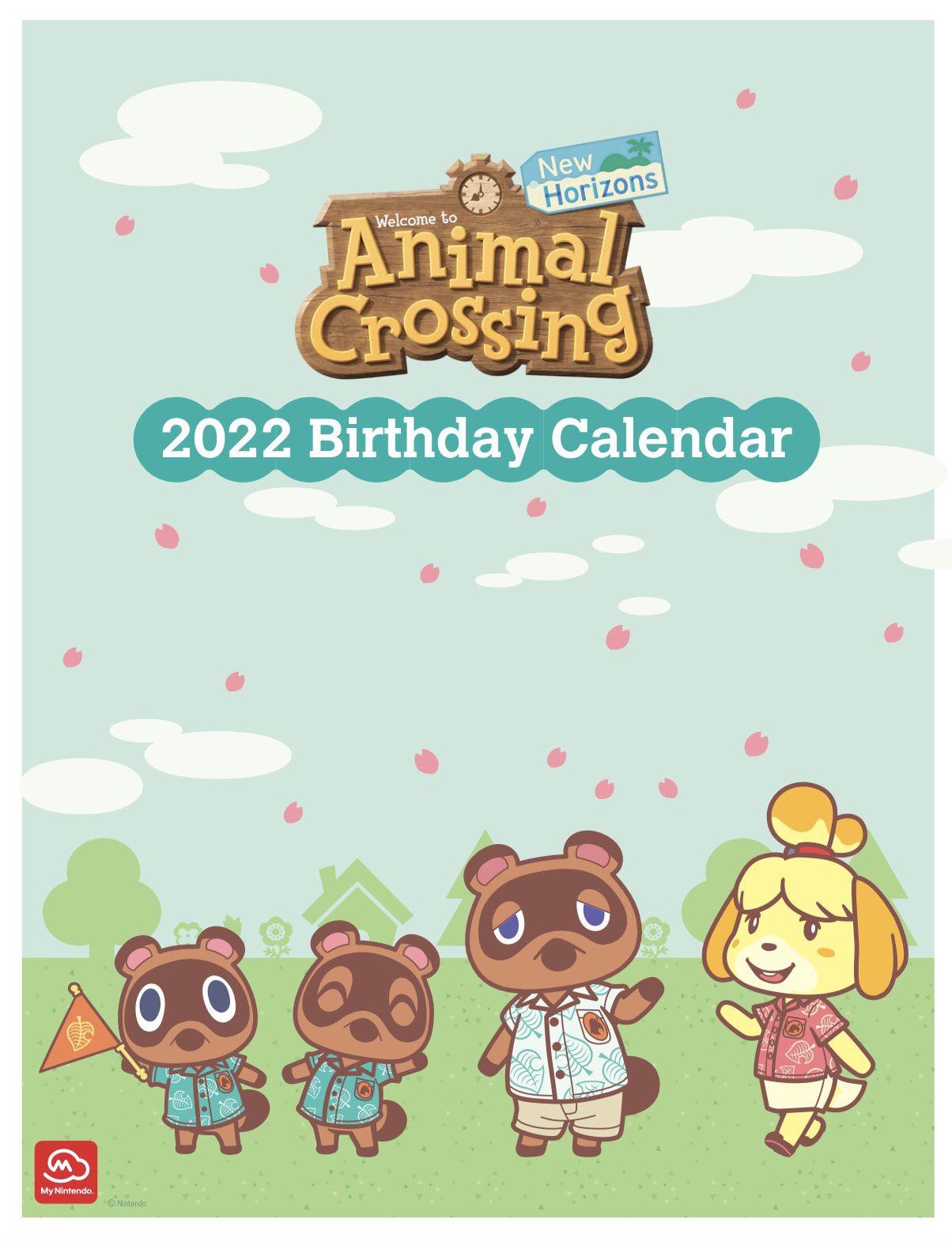تويتر Beatrice على تويتر Printable Animal Crossing New Horizons 22 Birthday Calendar From Mynintendo The Rest Is In The Comments T Co Xorepbklk9