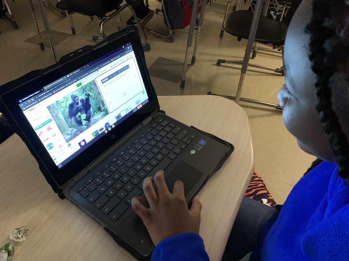 camilleyanair's tweet photo. Students are using @storyjumper this week to create children’s books to practice a variety of literacy skills. It’s my first time using this app in my classroom &amp; I definitely plan on using it again! 📚 https://t.co/VPccd3NpoE