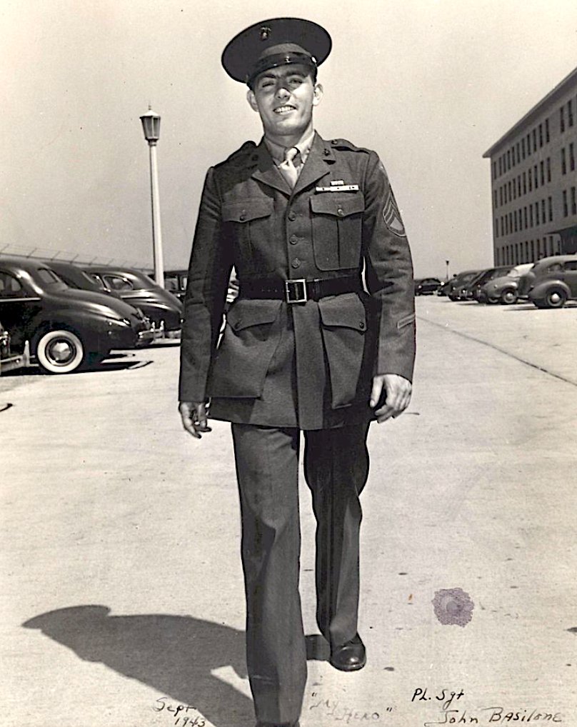 GySgt John Basilone!Basilone, a legend of the Corps, was born #OTD 105 year...
