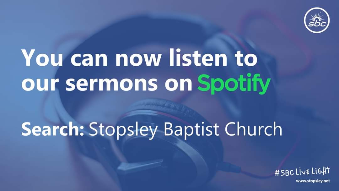SBCLiveLight's tweet photo. You can now catch up on our sermons through Spotify! Follow here: https://t.co/9ndSCWKvGy https://t.co/zl55PXImeU