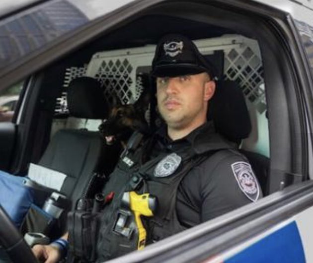 KeeleyFox29's tweet photo. UPDATE: Judge has tossed felony aggravated assault charges against former @SEPTA Police Sgt. Matthew Sinkiewicz, fired after charged in May,2020 Black Lives Matter protests in Center City.  @philadao now “considering our options on how to proceed with this matter.” @FOX29philly https://t.co/tqVL9UMuXV