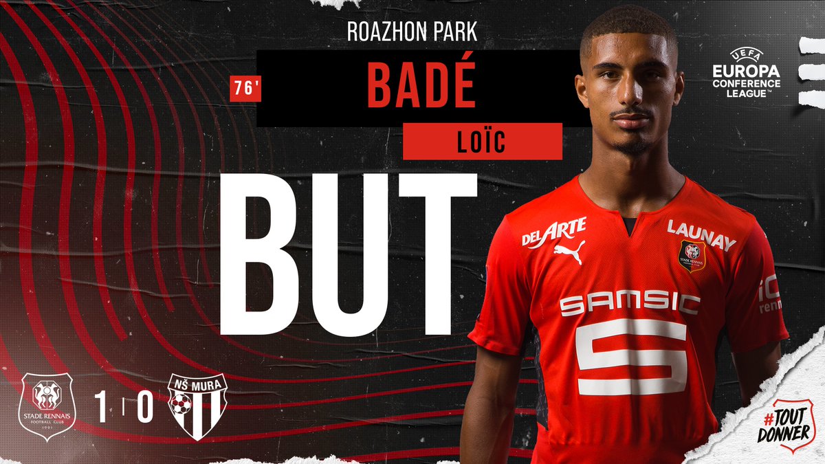 staderennais's tweet photo. 𝑰𝑳 𝑬𝑺𝑻 𝑳𝑨 𝑪𝑬 𝑩𝑼𝑻 ! 🔥 

#SRFCMUR 1-0 https://t.co/ALzR9PMWpL