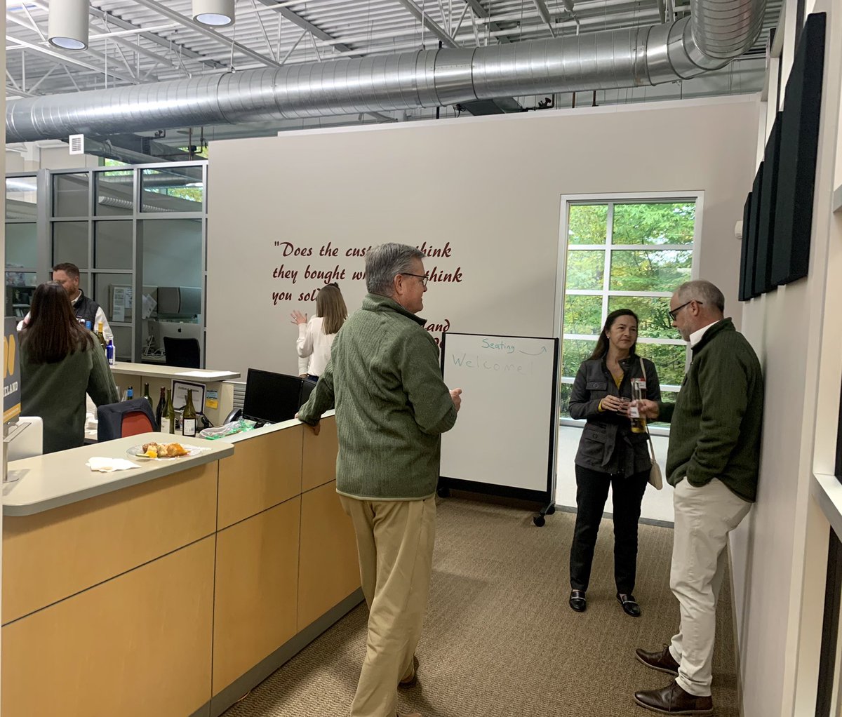 WielandBuilds's tweet photo. #InCaseYouMissedIt
WIELAND was thrilled to host the Lansing Regional Chamber of Commerce Member Mixer Tuesday night. The evening was filled with great food, great conversations, and great people. Thank you to all who came out.
#WIELANDBuilds #ExcellenceInConstruction https://t.co/RpZylp6LiS