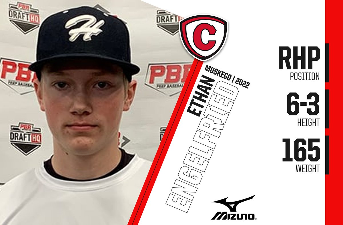 RHP Ethan Engelfried (Muskego, 2022) commits to Carthage College. 

👤PROFILE: bit.ly/31ysyKv