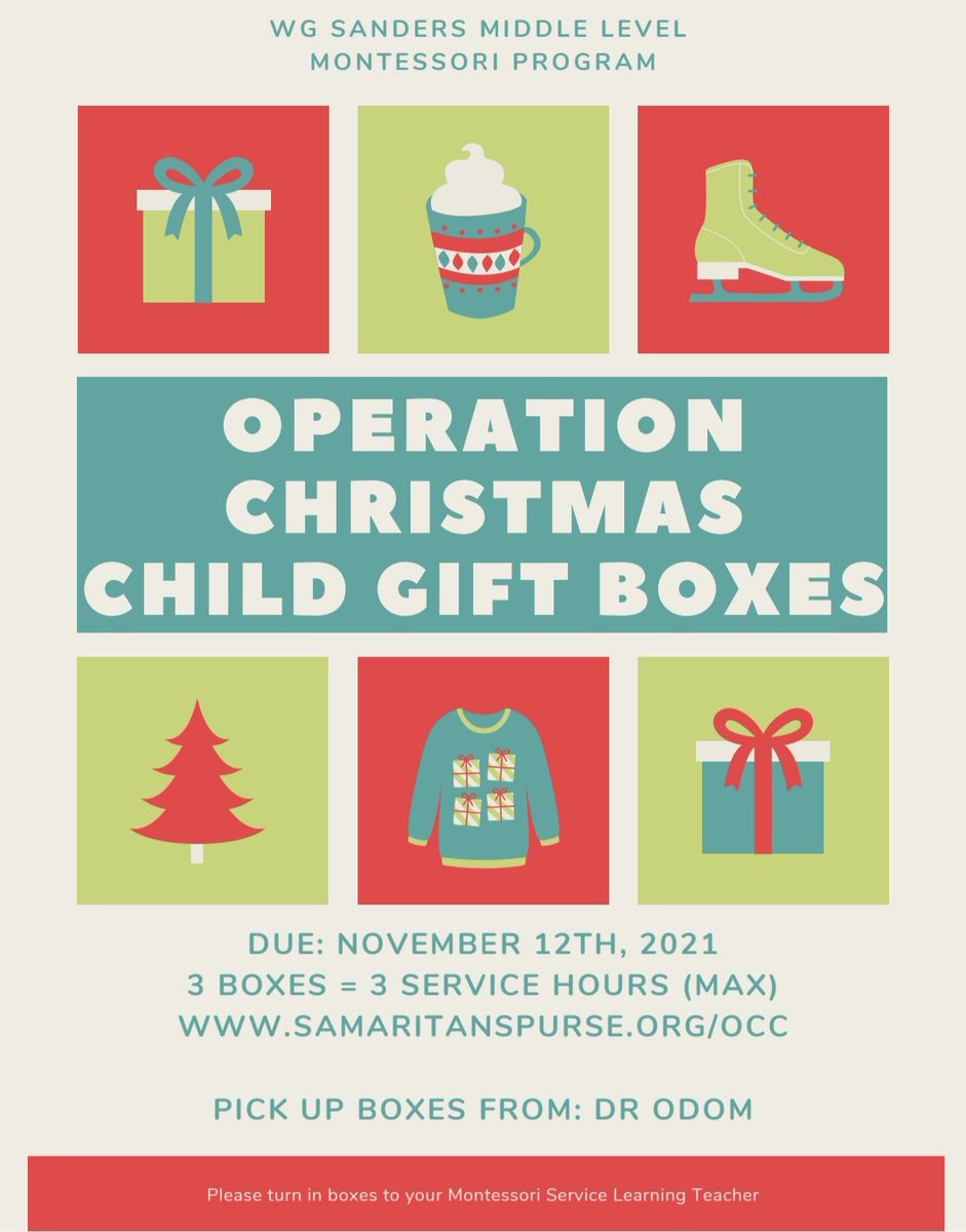 MontessoriTiger's tweet photo. Here is more info about Operation Christmas Child! https://t.co/sc79gjIzTi