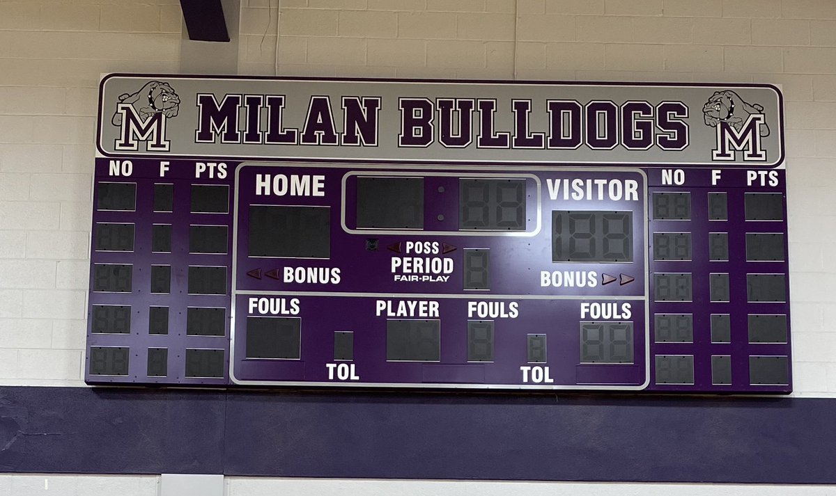 Coach_JJames's tweet photo. New scoreboards in The Mayo-Wheeler look great! #HoopTime #BeDifferent https://t.co/0vAVYUa7w2