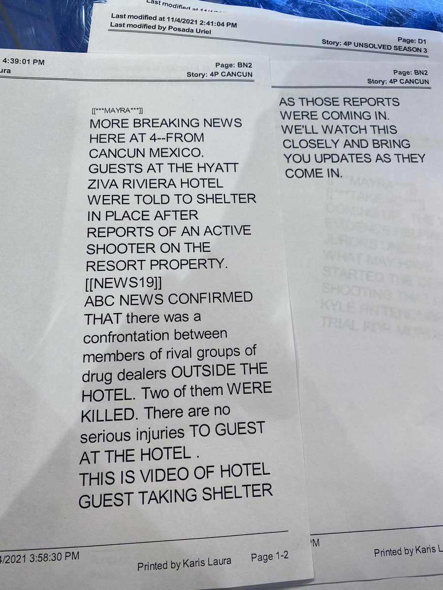 MayraABC13's tweet photo. Breaking news just in! https://t.co/Y9l6bVXHky