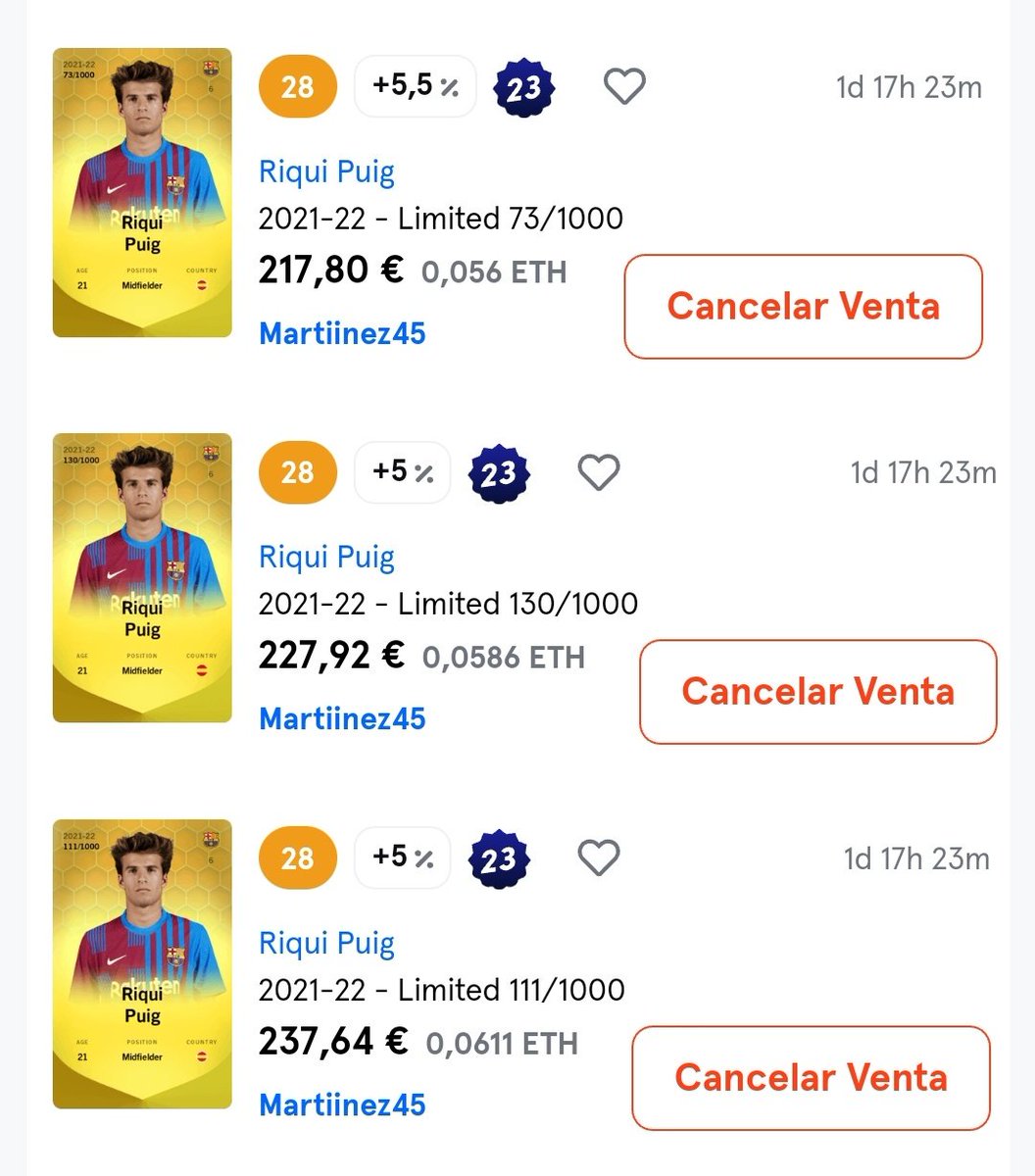 SorareMartinez's tweet photo. 💥 SORTEO!! 💥

Si #RiquiPuig y #Araujo juegan titulares  contra el #CeltaBarca y ganan regalo carta a elegir entre todos los participantes.

- RT + ❤️
- Follow in Twitter 
- Follow Sorarepredicts (Instagram)
- Follow Sorare Predictions (Telegram)
- Follow Martínez FC (Sorare) https://t.co/WGb4GyEq4g