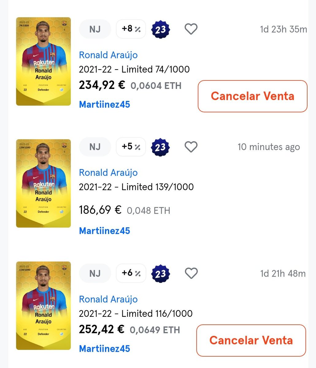 SorareMartinez's tweet photo. 💥 SORTEO!! 💥

Si #RiquiPuig y #Araujo juegan titulares  contra el #CeltaBarca y ganan regalo carta a elegir entre todos los participantes.

- RT + ❤️
- Follow in Twitter 
- Follow Sorarepredicts (Instagram)
- Follow Sorare Predictions (Telegram)
- Follow Martínez FC (Sorare) https://t.co/WGb4GyEq4g