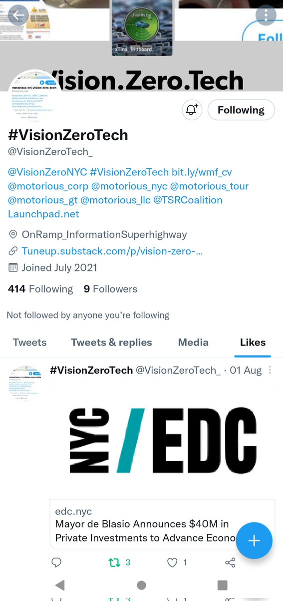 v1sionZero_tech's tweet photo. @vision_0_tech @VisionZeroNY @nyctaxi @Verifone @MartinRosell1 @Lagarde @StationsBpFr @Verifone_Petro @VivoEnergy @NHTSAgov @federalreserve @BoschGlobal @SecElaineChao @NYCDoITT @NYC_DOT @SlackHQ @usv @fredwilson @dunkhippo33 https://t.co/yInF93OLTr