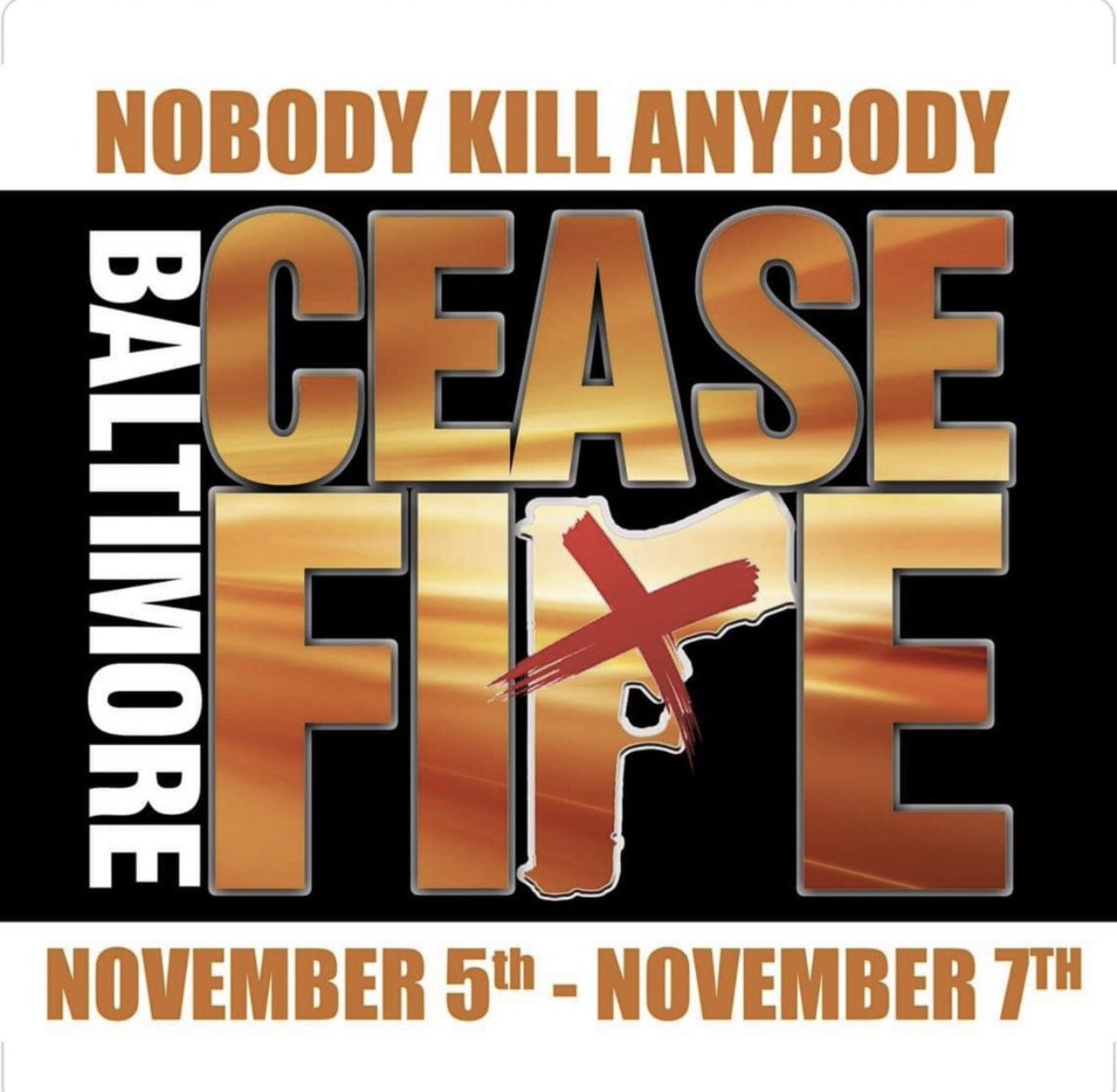 promiseheights's tweet photo. Guess what starts tomorrow? @BmoreCeasefire welcomes everyone to #vibratehigher & join the celebration! Your first contribution: change your profile photo now & keep it for the weekend. Then visit their event calendar of community-wide joy & fun. It’s another #ceasefireweekend ! https://t.co/8bpiqGMnTZ