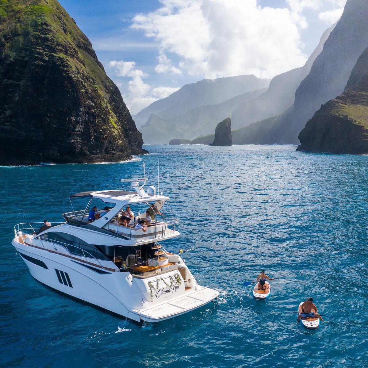 Friendly reminder that when we sell out, we’re picking 10 random holders to come to Maui Hawaii with our team for a 2 day trash cleanup and 4 day vacation. 

For one of the days we’ve teamed up with <a href="/pro2tect/">Darren Fryer CEO of 🅿️ro₂tect 🏄🏼‍♂️</a> to rent the biggest yacht in the state of Hawaii!

🏝 🌊 🛥