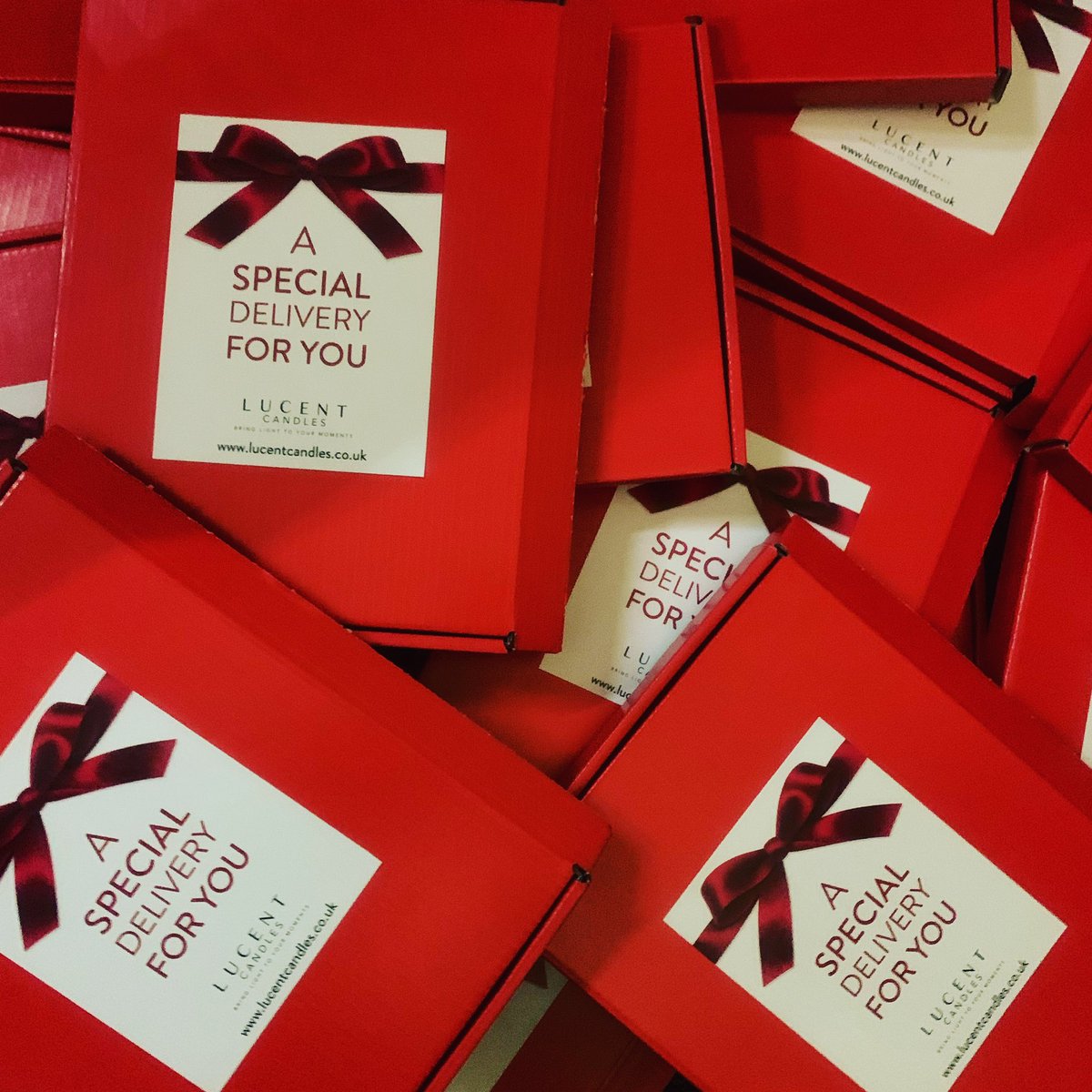 LucentCandlesUK's tweet photo. Boxes ready ✅ Candles made ✅ 
Christmas is coming! 🎄🥳

https://t.co/JXLZ95aahO

#candle #christmasgift #Christmas #christmastime #christmaspresent #chrisrmascard #candle #soywax #soywaxcandle #gifts #gift #delivery #special #xmas #xmas2021 https://t.co/INKBk3JgX3