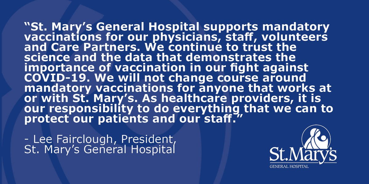 St. Mary's Hospital tweet media