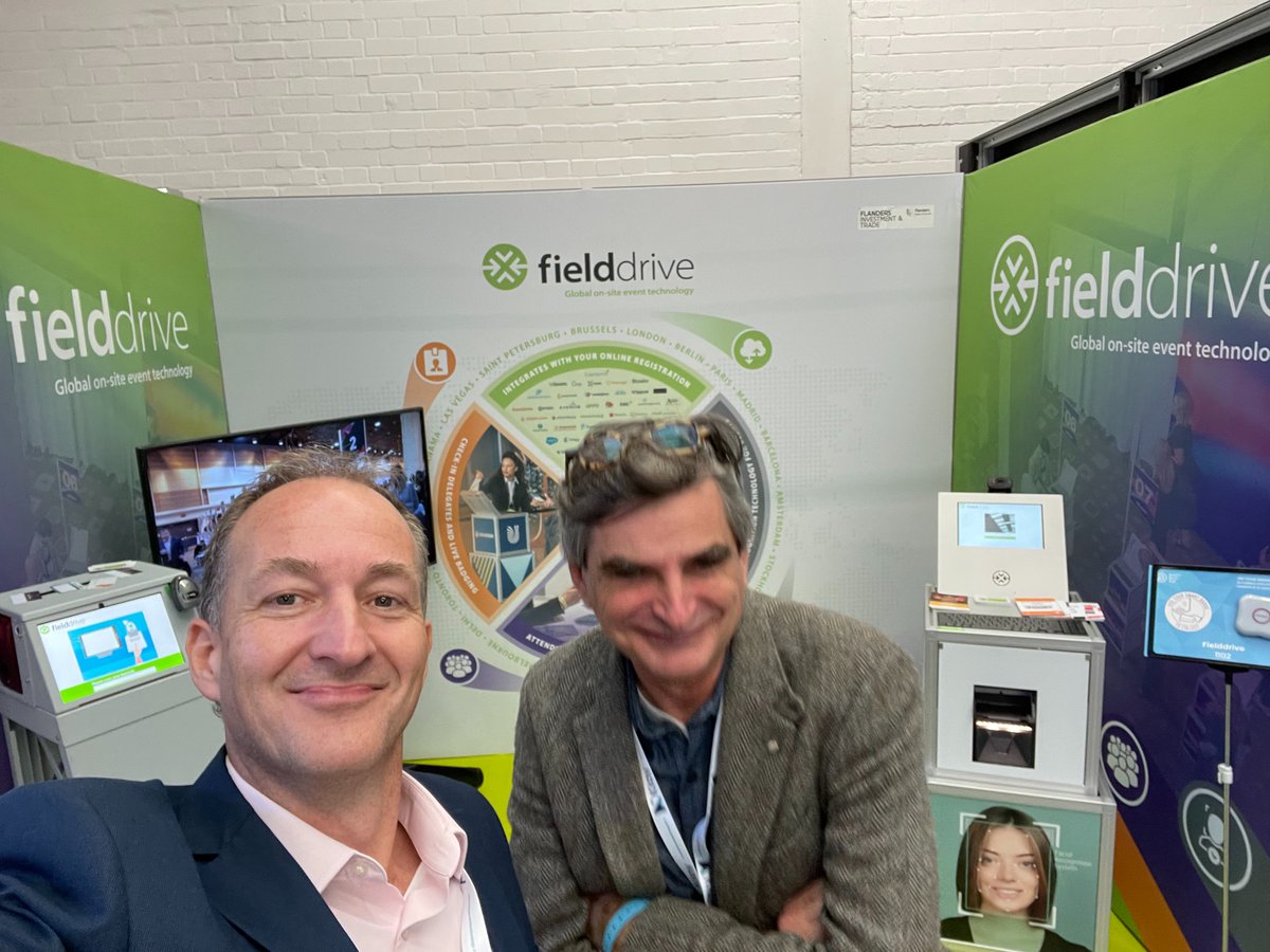 fielddrivelive's tweet image. It was our pleasure to be back in person at #ETL21 this week! Catching up with so many industry friends like @AventriSoftware and sharing our cutting-edge technology was wonderful.
#EventTech #EventProfs
