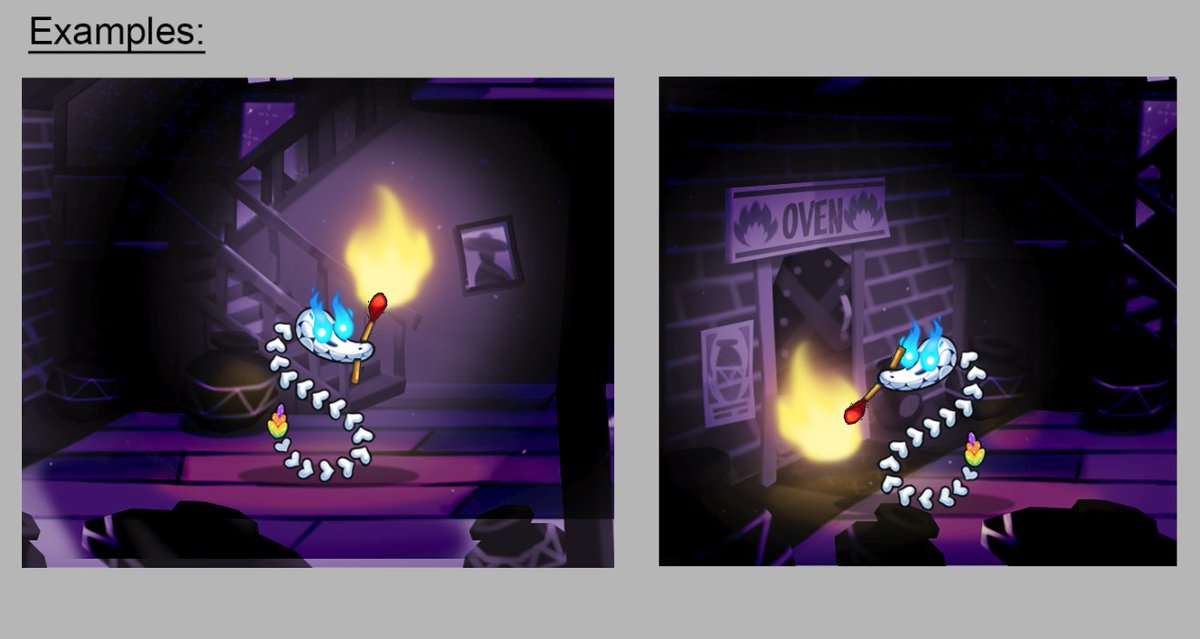 galla_games's tweet photo. And to end the day, here's another piece of concept art for when we were brainstorming puzzle ideas. 

You might be wondering why he's not using his own fiery eyes. Well...

Support the game at @Kickstarter!
https://t.co/STgsZ3d9Kz

#indiegame #indiedev #conceptart #adventuregame https://t.co/vzakdTAthU