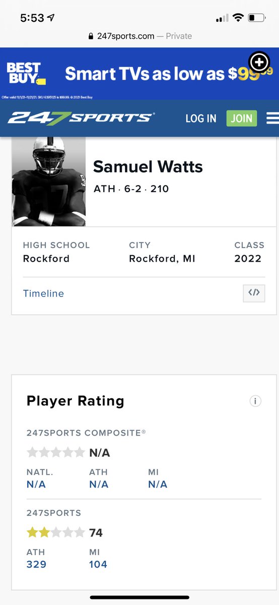 Blessed to be named a 2-star recruit! ⭐️⭐️